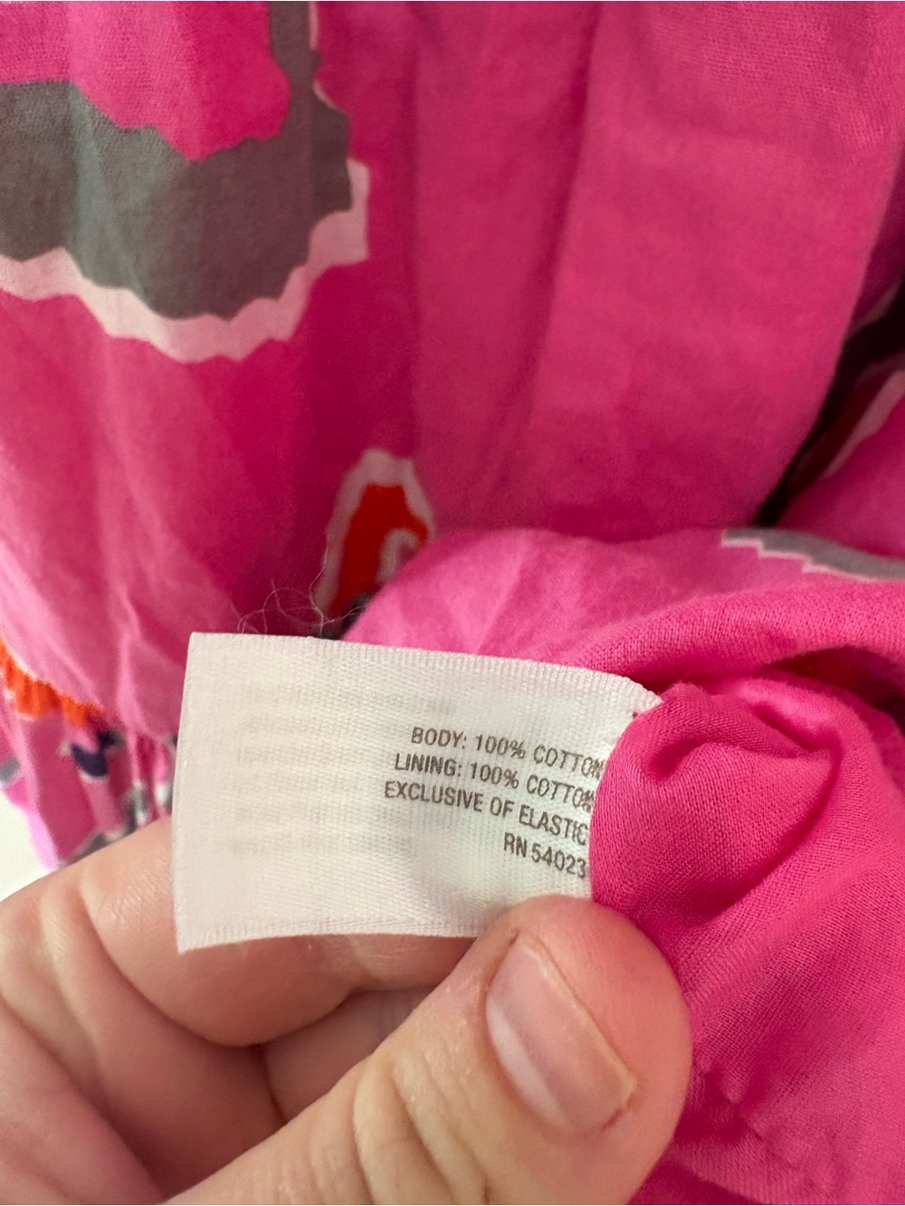 Old Navy Hot Pink Floral Spaghetti-Strap Dress - Picture 3 of 5